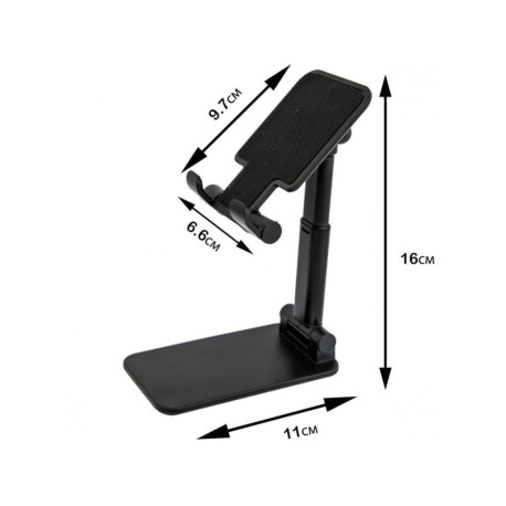 Настольная подставка для телефона V-001 (black)
