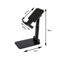 Настольная подставка для телефона V-001 (black)