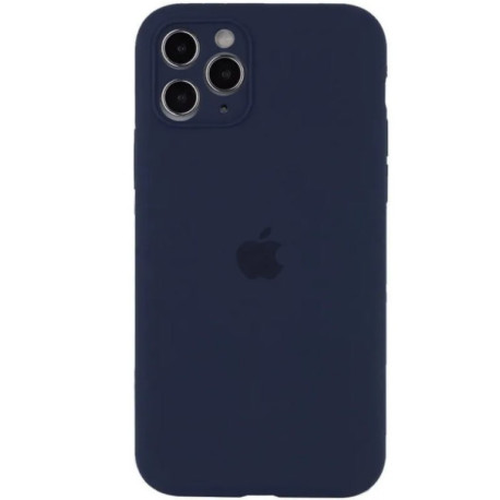 Накладка Silicone Case Full Camera Protective LOGO for iPhone 14 №51