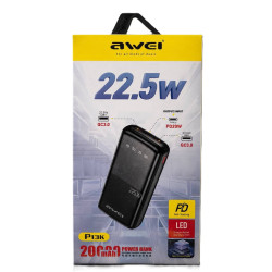POWER BANK AWEI P13K 22,5W 20000mah