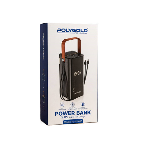 Power bank Polygold PG-PW680 80000 mAh 22.5W