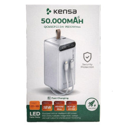 Power bank KENSA KP-101 50000mAh 22.5W