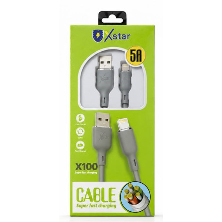 Кабель Xstar X101 Silicone Lightning charging cable