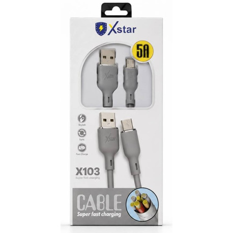 Кабель Xstar X103 Silicone Micro charging cable