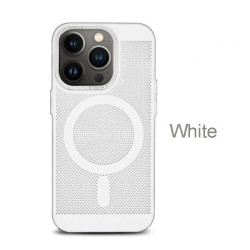 Накладка Fashion Elektroplated case (MagSafe) for Iphone 14Plus (White)