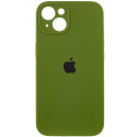 Накладка Silicone Case Full Camera Protective LOGO for iPhone 15 