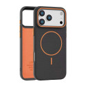 Накладка TPU с текстурой кожи Magsafe for Iphone