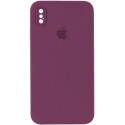 Накладка Silicone Case Full Camera Protective LOGO for iPhone X/Xs